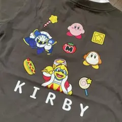 カービィ キャラクター Tシャツ ブラウン　新品タグ付き　130㎝