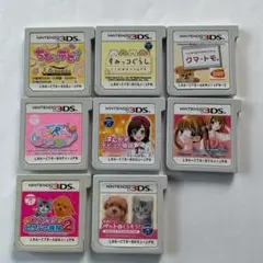 3DS中古ソフト　まとめ売り　８本セット
