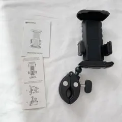 即購入可❣️バイク スマホホルダー 片手操作 自転車 スマホホルダーのサムネイル