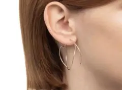 Hirotaka ヒロタカ　ダブルフープ　ピアス