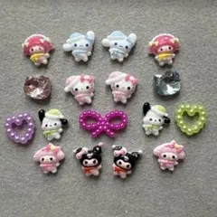 サンリオ　冬服　ネイルパーツ