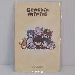 原神minini 購入特典 フォトカードのサムネイル