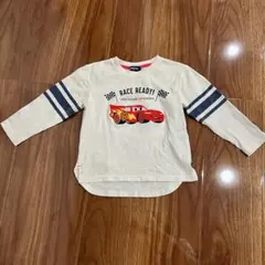 クレードスコープ　カーズ　マックイーン 長袖カットソー　100㎝　男の子　白色