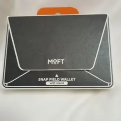 新品！MOFT 多機能財布＆スタンド付き MagSafe対応 ジェットブラック