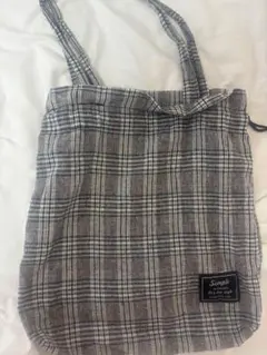 チェック柄トートバッグとJILL STUARTエコバッグセット