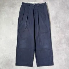 ポロ ラルフローレン W34 チノパン ポロチノ 古着 90s USA製 紺