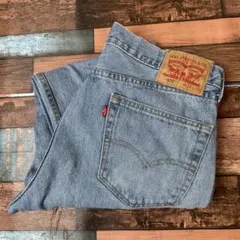 F*1様 ビンテージ　古着　リーバイス505 バギー　デニムジーンズ　W34L3