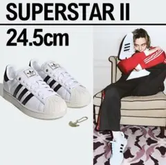 藤井風 adidas SUPERSTAR II 新品 24.5cm ホワイト