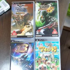 モンスターハンターポータブル  3本+おまけ