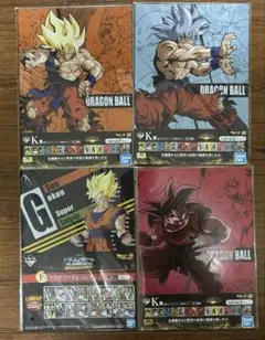 ドラゴンボール 一番くじ クリアファイル8枚セット