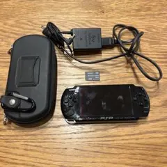 SONY PSP 本体 ブラック 充電器・ケース付　バッテリーなし