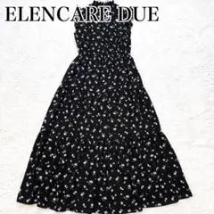 ELENCARE DUE エレンカーレデュエ フラワー フレア ロングワンピースのサムネイル