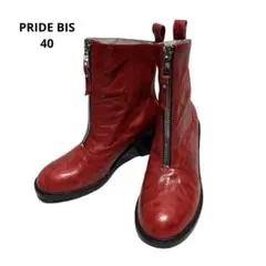 PRIDE BIS／レザー／ショートブーツ／40