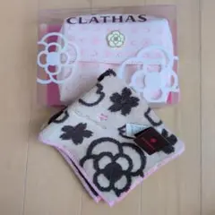 【新品未使用】♥CLATHAS /ポーチ＆桜タオルハンカチセット♥