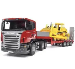 ブルーダー SCANIAトラック&CATブルドーザー BR03555のサムネイル