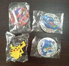 ピカチュウ　くら寿司　ホログラムマグネット　ラバークリップ