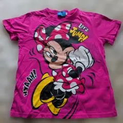 120　ミニー・マウス Tシャツ ピンク