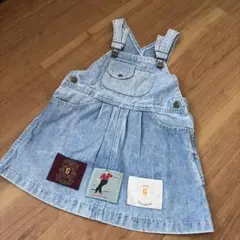 Baby GUESS デニム ジャンパースカート 2Y 90cmのサムネイル