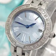 SEIKO EXCELINE 4B51-5190 黒蝶貝文字盤 ジャンク 腕時計 SEIKO EXCELINE 4B51-5190 黒蝶貝文字盤 ジャンク 腕時計 - メルカリ