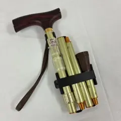 幸和製作所 TakaoF 杖 桜柄 黄緑 長さ調節あり67〜77cmのサムネイル
