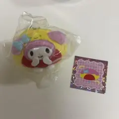 にっこりーノ サンリオキャラクターズ マイメロ マスコット シール付き