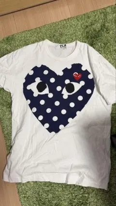 国内正規品 PLAY Polka Dot Big HeartT-Shirt - メルカリ
