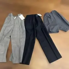 お受験用・フォーマル　スラックス・ズボン　3点セット