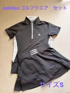 adidas レディース ゴルフウェア セット　サイズS