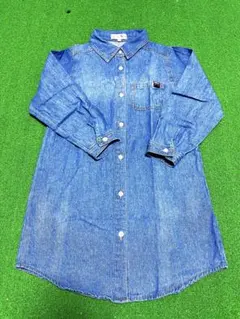 ♡デニムシャツワンピ130cm♡