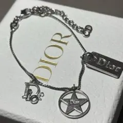 ⭐︎クリスチャンディオール⭐︎ ブレスレット　シルバー　星　レディース