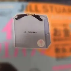 JILL STUART スクエアポーチ 水色