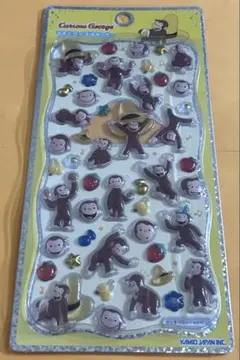 プチドロップステッカー 正規品 おさるのジョージ プチドロ