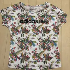 adidas neo ボタニカル柄 半袖Tシャツ ホワイト J/Sのサムネイル
