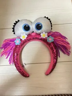 USJ アビーちゃん　スパンコールカチューシャ　セサミストリート