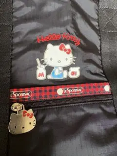 レスポHello Kitty 2wayリュック　キティちゃん　黒