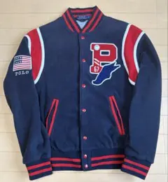 ポロラルフローレン　POLO RALPH LAUREN スタジャンレターマリン