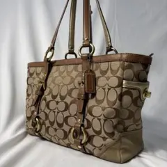 COACH コーチ y2k ターンロック シグネチャー トートバッグ チャーム 