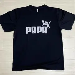 PAPAデザイン Tシャツ 黒