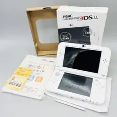 Nintendo NEW 3DS LL パールホワイト 本体 箱付き