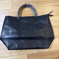 髭バック　ヒゲ　ハーヴェストレーベルレザートートバッグ本革　吉田カバン