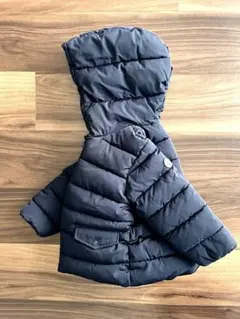 PETITBATEAU フード付きダウン　ネイビー 24m