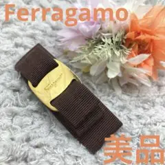 美品❣️Ferragamo フェラガモ ヴァラリボンバレッタブラウン茶色のサムネイル