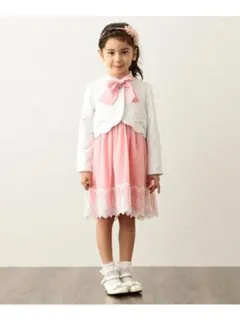 新品￥8789組曲anyFAMフォーマルセレモニーワンピース120cm子供ピンク