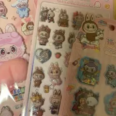 SALE✨️ラブブ シール 3種類 おまけ付き