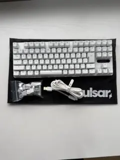 Pulsar ゲーミングキーボード ホワイト