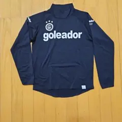 goleador 150cm裏起毛長袖 ハイネックウェア ブラックのサムネイル