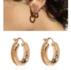 フープピアス ピアス(両耳用)