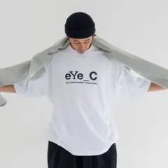 YGM×eYe_C Tシャツ　ホワイト　YesGoodMarket サイズＬ