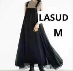 ラシュッド☆ レースアップデザインジャンパースカート☆M