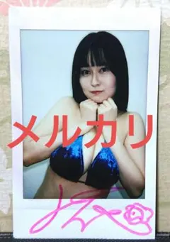 未梨一花 グラビア チェキ 直筆 サイン 入り チェキ ポラロイド ポラ 生写真